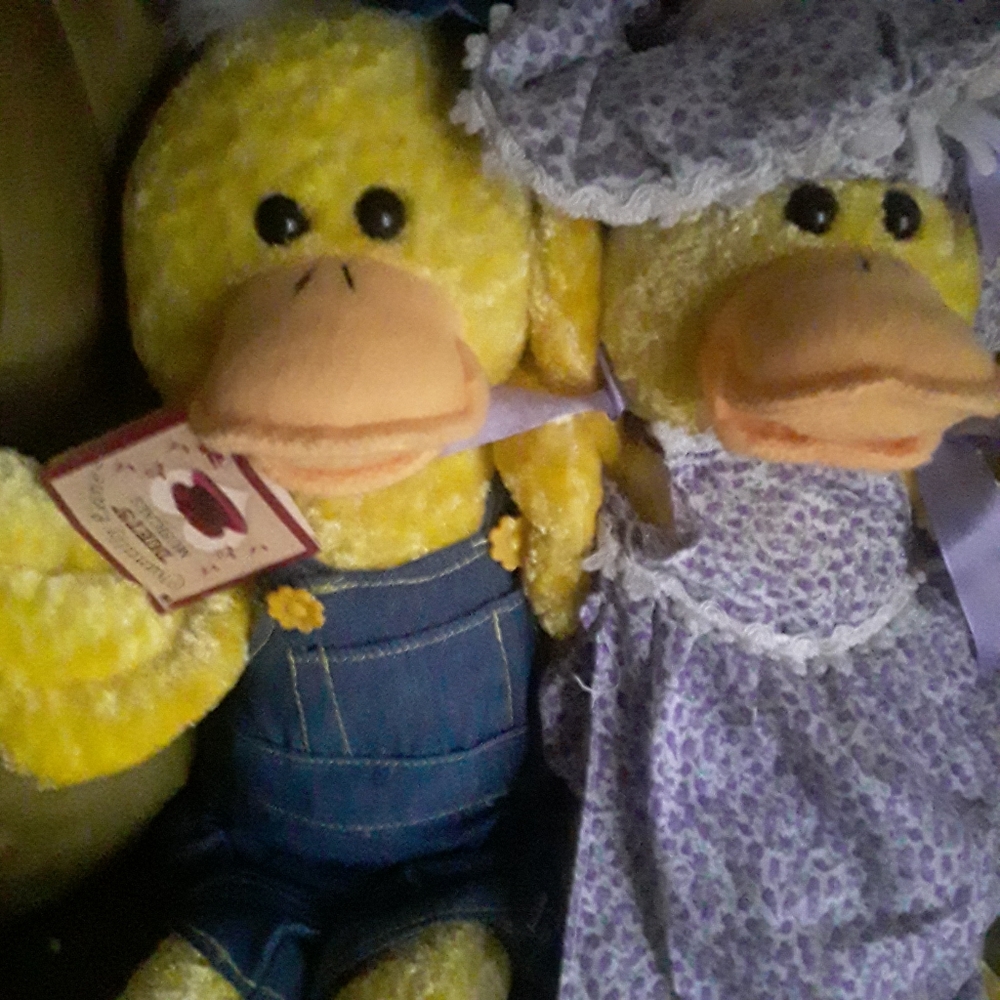 Easter Chick Couple Country Copule Dressed hugging Sings Walking on Sunshine